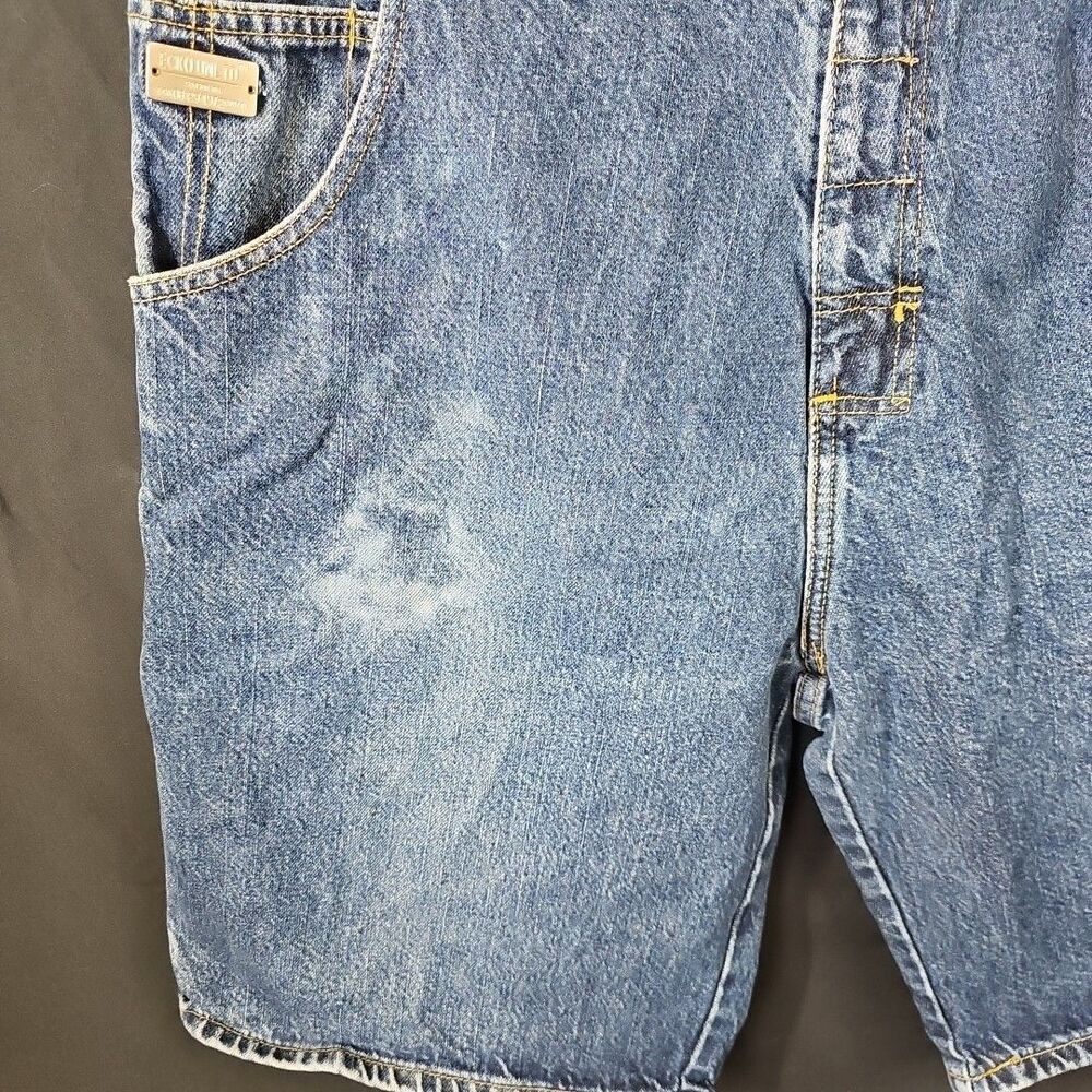 Ecko Unltd Vintage Baggy Jean Shorts Size 40 - Picture 4 of 8